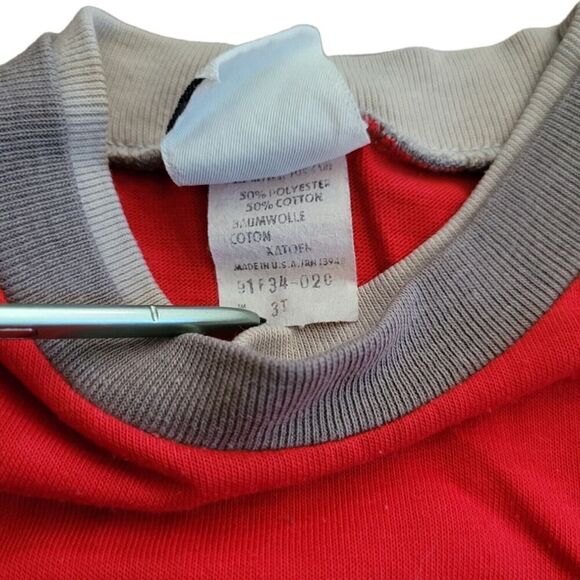 Vintage Coyote By Argo 70s Sweater Vest Shirt Two Tone Retro Toddler Top SZ 3T - Picture 5 of 7